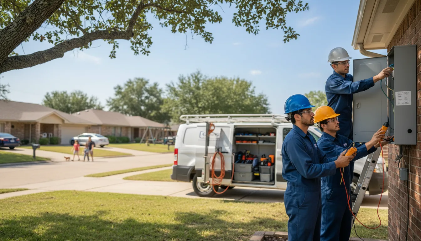 Certified electrician providing emergency electrical services in Arlington, TN